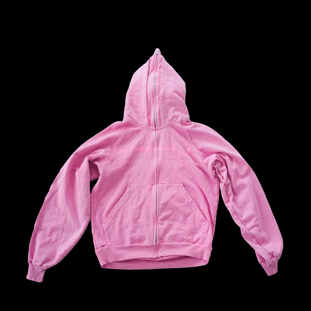 HEAVYWEIGHT GLITTER DOUBLE ZIP-UP