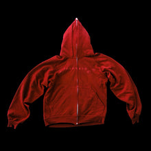 Load image into Gallery viewer, HEAVYWEIGHT GLITTER DOUBLE ZIP-UP
